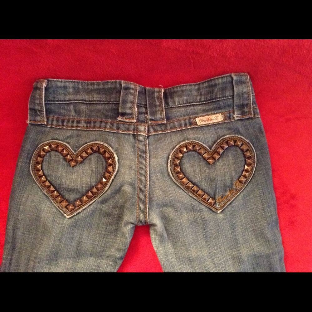 Frankie B Heart of Steel Jeans Size 0